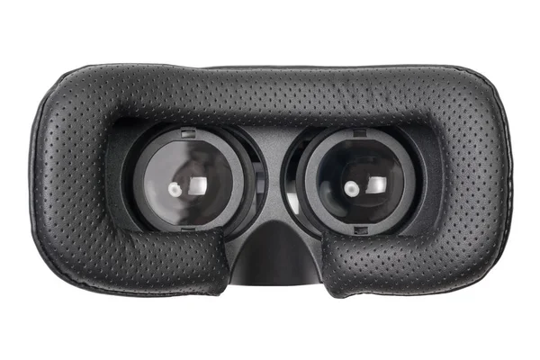 Óculos Realidade Virtual Isolados Fundo Branco Ponto Vista — Fotografia de Stock