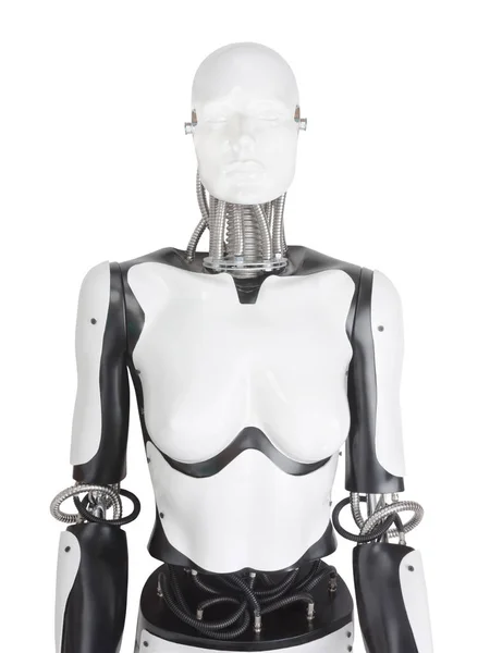 Femme robot mannequin torse — Photo