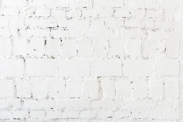 White brick wall texture — Stock Photo, Image
