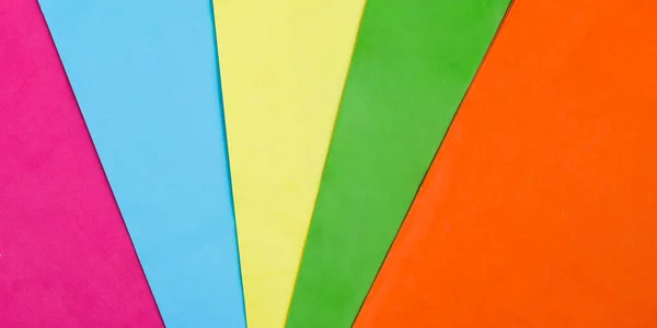 Fundo de papel poligonal colorido — Fotografia de Stock
