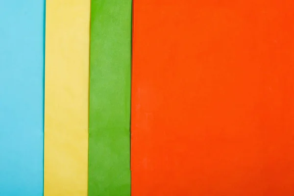 Красочный бумажный фон. Плоский лежал — стоковое фото