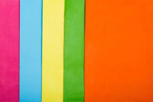 Proužkované barevné pozadí papíru — Stock fotografie