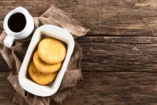 Chilenische Sopaipilla Nortena Mit Kürbis Teig Frittiertes Gebäck Mit Süßer — Stockfoto