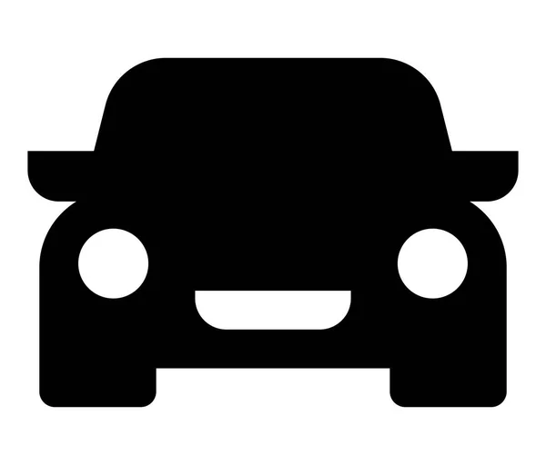 Het Pictogram Van Auto Vector Pictogram Van Auto — Stockvector