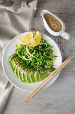 salatalık ve avokado salata chukka