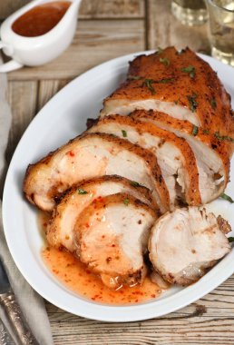 Fırında hindi göğsü