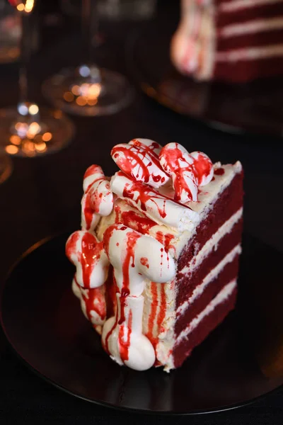 ハロウィンのケーキ — ストック写真