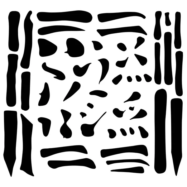 Belangrijkste Chinese Hiërogliefen Kalligrafie Grafisch Symbool Gekleurde Element Frame Instellen — Stockvector