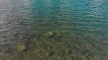 Matterhorn yakınındaki güzel dağ Gölü