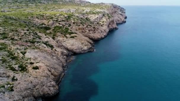 Vol au-dessus du magnifique littoral de Majorque 