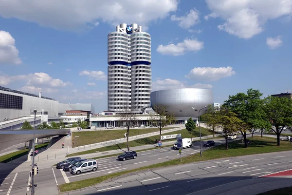 Mnichov Německo Květen 1St 2019 Budova Bmw Headquarter Muzeum Mnichově — Stock fotografie