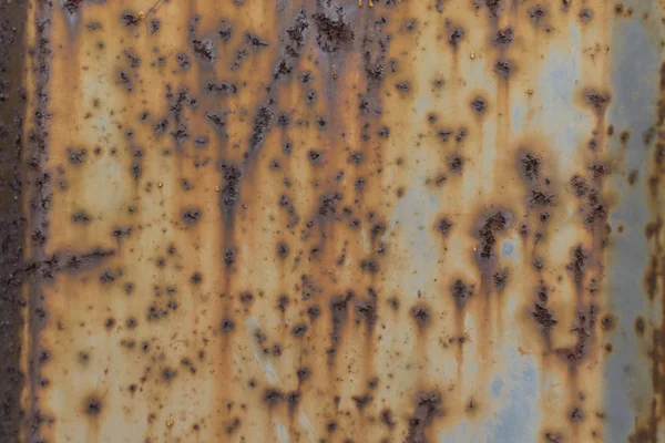 Textuur van roestig metaal. Staal oud bekrast oppervlak. — Stockfoto