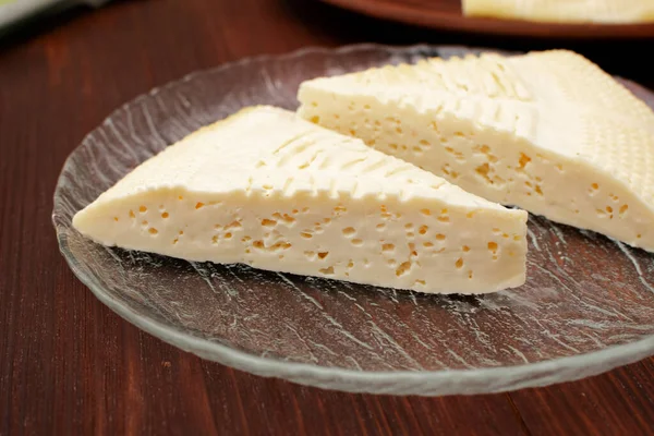 Hausgemachter Quark Käse Milchprodukte — Stockfoto