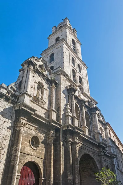 Havana Cuba Januari 2017 San Francisco Kerk Het Aangrenzende Plein — Stockfoto