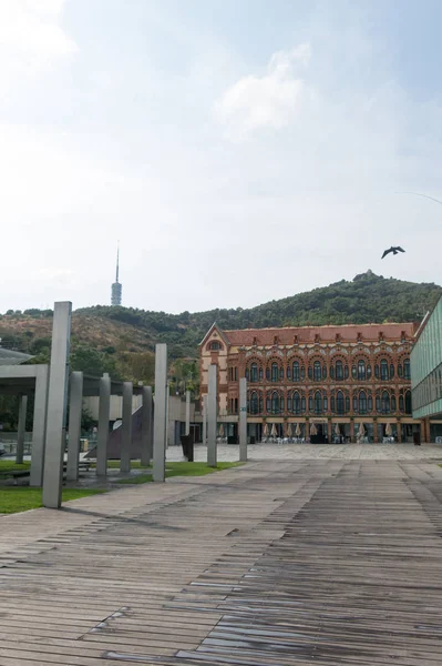 Barcelona España Septiembre 2017 Vista Del Cosmo Caixa Museo Ciencia —  Fotos de Stock