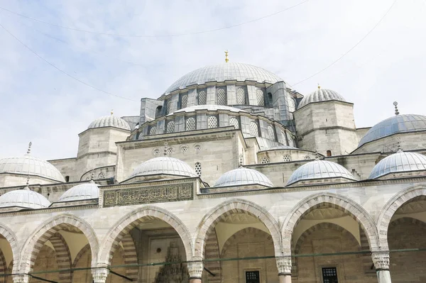 Suleymaniye Moskeen Den Største Moskeen Byen Mest Kjente Attraksjonene Istanbul – stockfoto