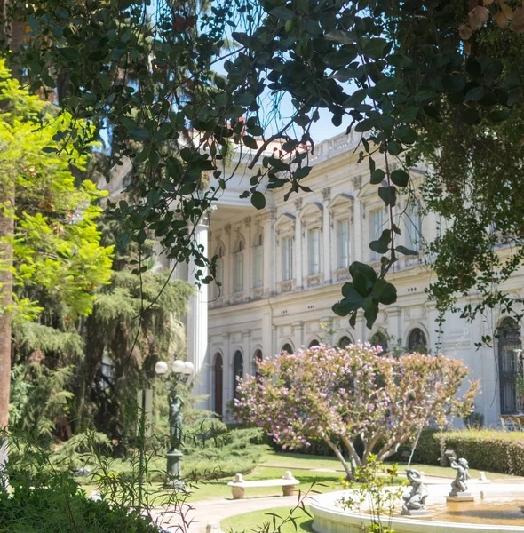 Imposing Seat Santiago National Congress Chile Center Santiago Chile Capital — Stock Photo, Image