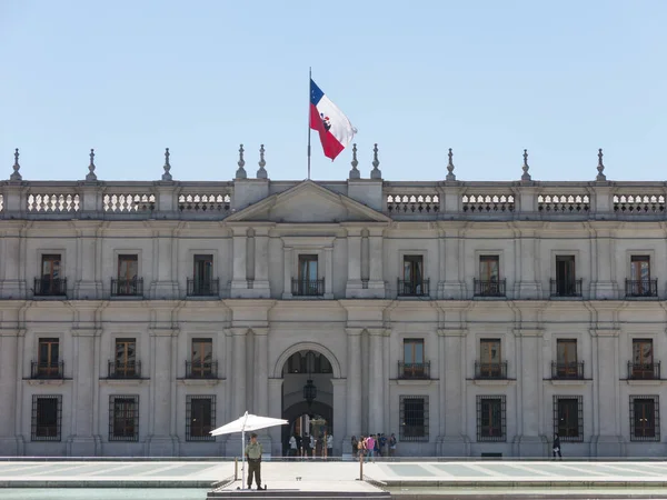 Santiago Chile Chile January 2018 View Presidential Palace Known Moneda — Stock Photo, Image