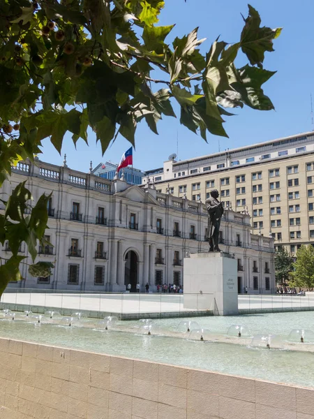 Santiago Chile Chile Januari 2018 Monument Till Arturo Alessandri Palma — Stockfoto