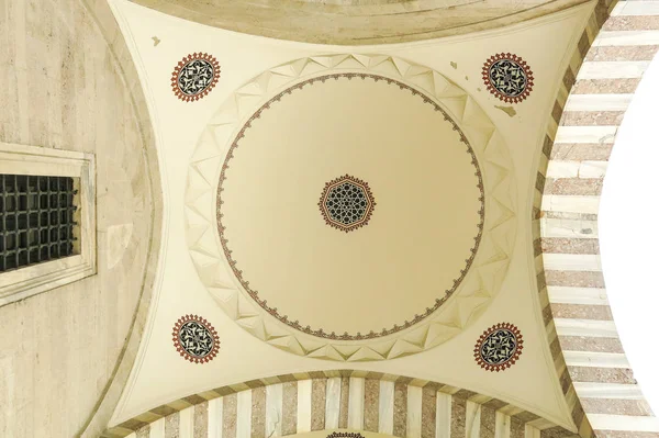 Süleymaniye Camii detayını. Istanbul, Türkiye — Stok fotoğraf