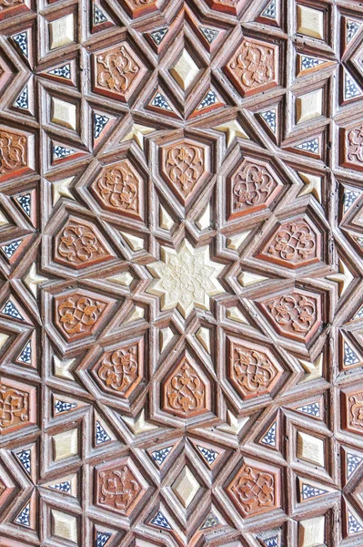 Detalle de puerta de la mezquita Suleymaniye, Estambul, Turquía — Foto de Stock
