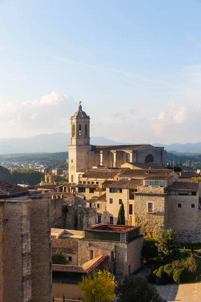 Catedral de Santa Maria em Gerona, Espanha — Fotografia de Stock