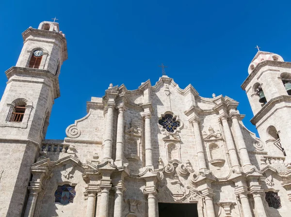 San Cristobal Katedrali, Havana Katedrali, eski Havana, Cu — Stok fotoğraf