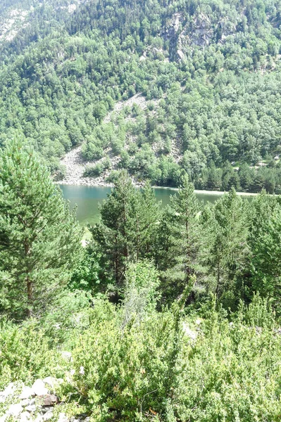 Panorama al Parque Nacional Aiguestortes, Pirineos Catalanes, España — Foto de Stock