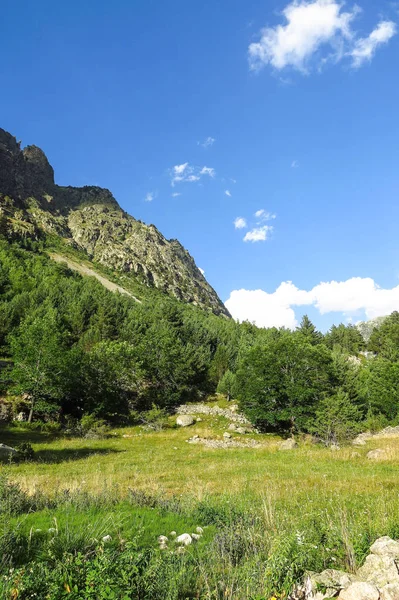 Aigüestortes Nemzeti Park a katalán Pireneusokban, Spanyolország — Stock Fotó