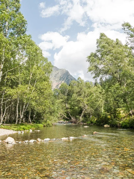 Kis patak a Pla de Boavi; Lleida tartományban, — Stock Fotó