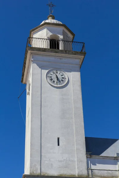 Antigua iglesia de la parte histórica de la ciudad de Colonia, Urugua — Foto de Stock