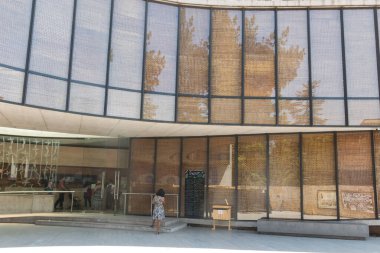 Violeta Parra Müzesi'nin girişi,