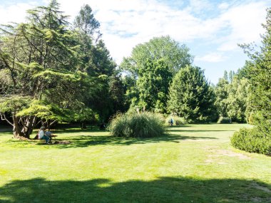 Austral Üniversitesi Botanik Bahçesi. Valdivia, Şili, Sou