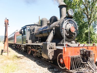 Valdivia'dan Antil'e giden Valdiviano adlı turist treni