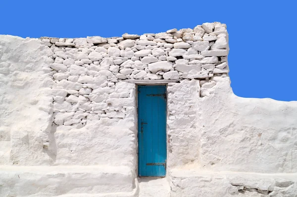 Antigua Iglesia Panagia Paraportiani Isla Mykonos Grecia — Foto de Stock