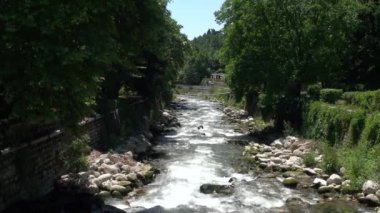 Sandanska Bistritsa Sandanski, Bulgaristan kasabanın içinden geçen nehir 