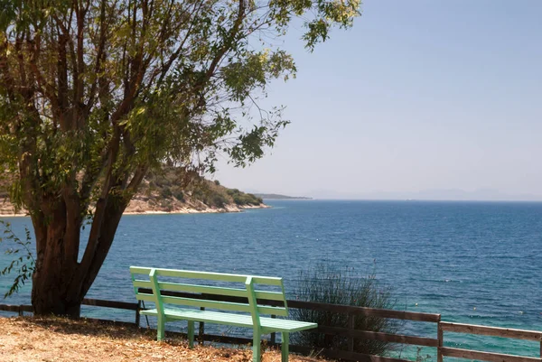 ギリシャ イオニア海の熱帯のビーチの夏の抽象的な背景 ストックフォト