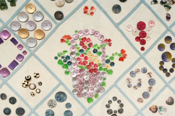 Renkli Düğmeler Kümesi — Stok fotoğraf