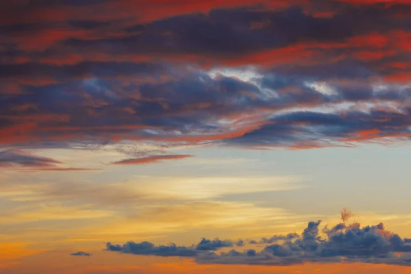 Red Sky Sunset Background — Stock Photo, Image