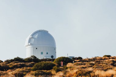 Teide Gözlemevi astronomik teleskop Tenerife, Kanarya Adaları, İspanya