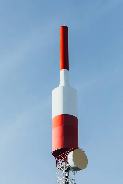 Obserwatorium Teide Telekomunikacyjnych Wieży Widok Zbliżenie — Zdjęcie stockowe