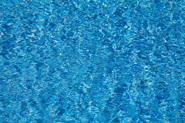 Víz Hullámai Textúra Medencében — Stock Fotó