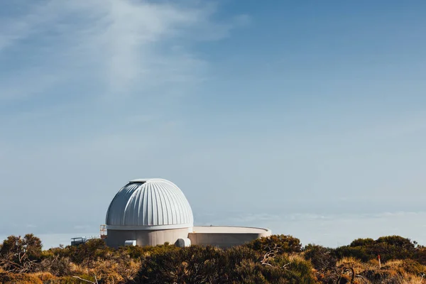 Teide Gözlemevi Astronomik Teleskop Tenerife Kanarya Adaları Spanya — Stok fotoğraf