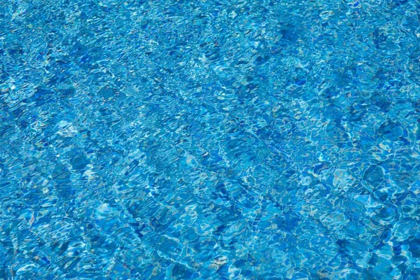 Wasser Kräuselt Textur Schwimmbad — Stockfoto