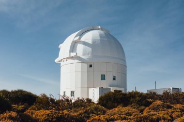 Teide Gözlemevi astronomik teleskop Tenerife, Kanarya Adaları, İspanya