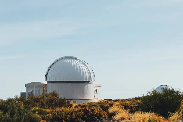 Астрономические Телескопы Тейде Тенерифе Канарские Острова Испания — стоковое фото