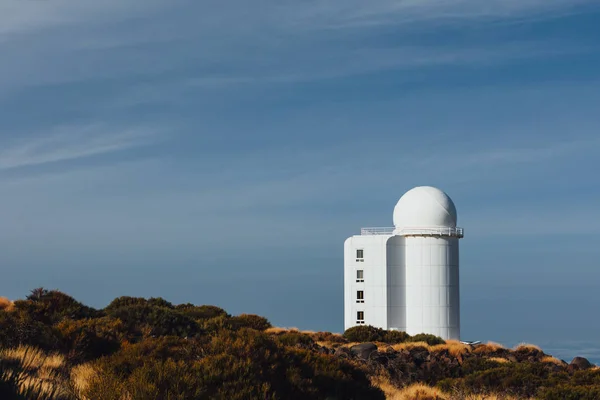 Teleskopy Astronomiczne Obserwatorium Teide Teneryfa Wyspy Kanaryjskie Hiszpania — Zdjęcie stockowe