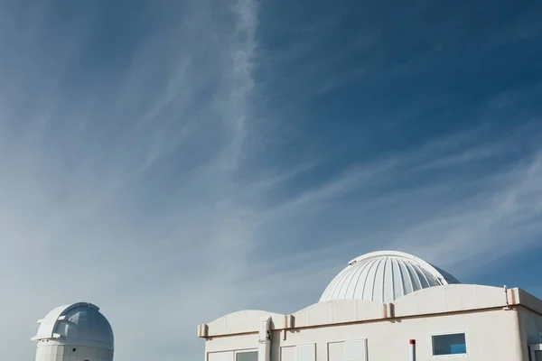 Teide Observatorium Astronomiska Teleskop Teneriffa Kanarieöarna Spanien — Stockfoto