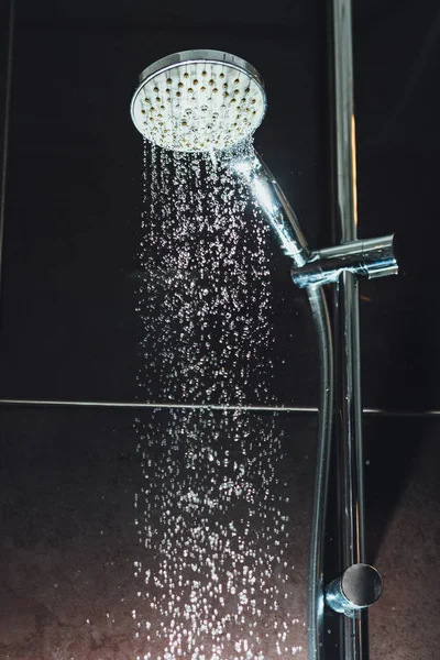 Douche Met Stromend Water — Stockfoto