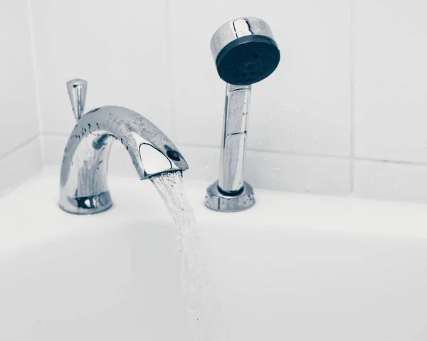 Faucet Shower Bathroom — Stock Photo, Image